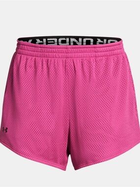 Women’s Under Armour Tech 3” Mesh Training Shorts - Hot Pink (NEW)
